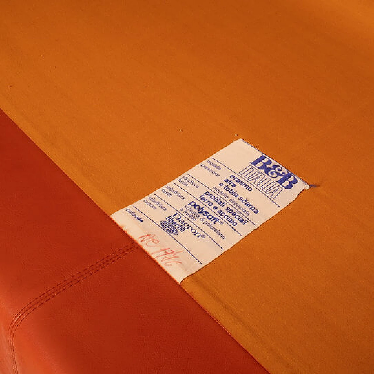 Poltrona Erasmo di Afra e Tobia Scarpa per B&B Italia, anni '70 14