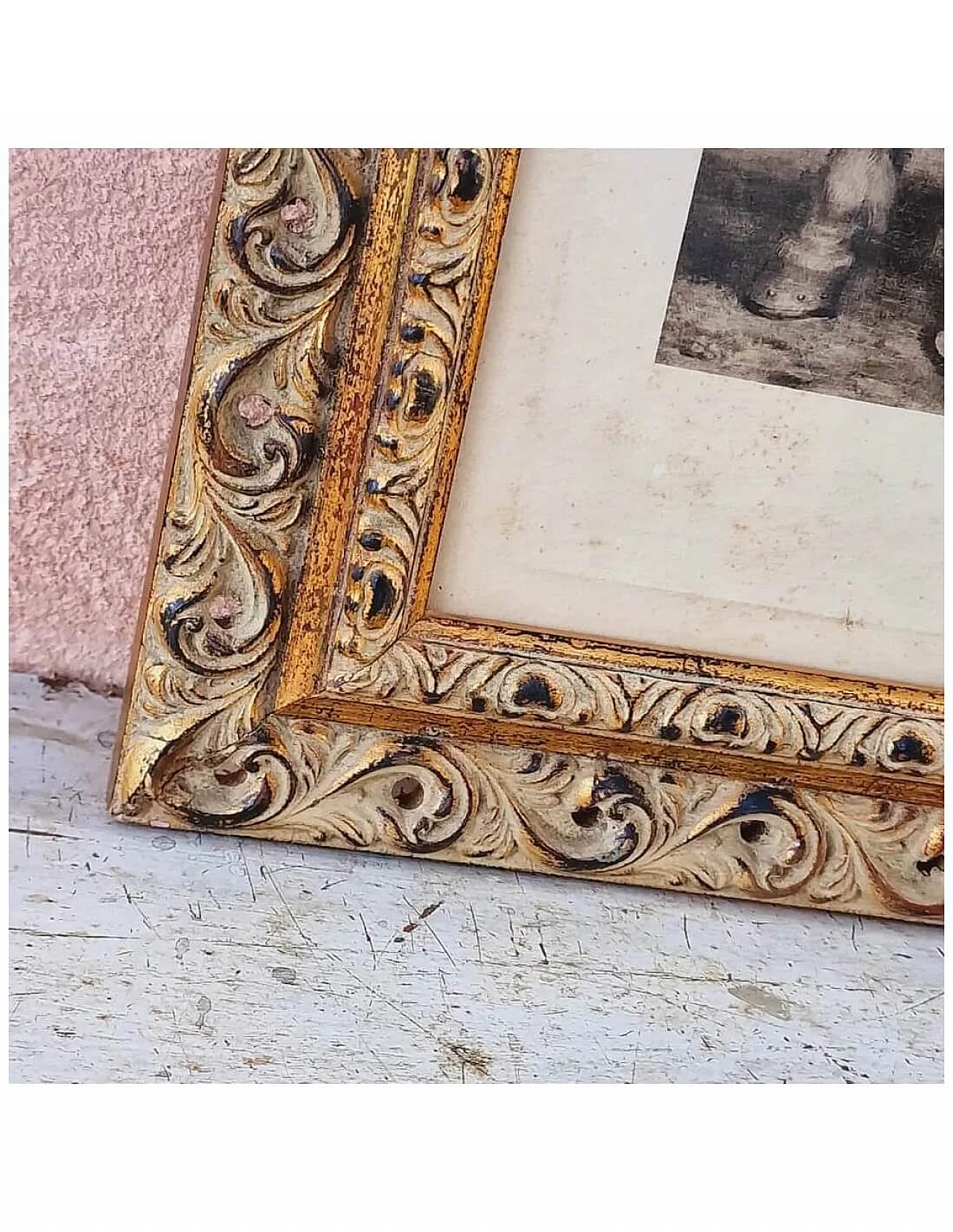 Il ratto delle Leucippidi, incisione nello stile di Rubens, fine '800 7