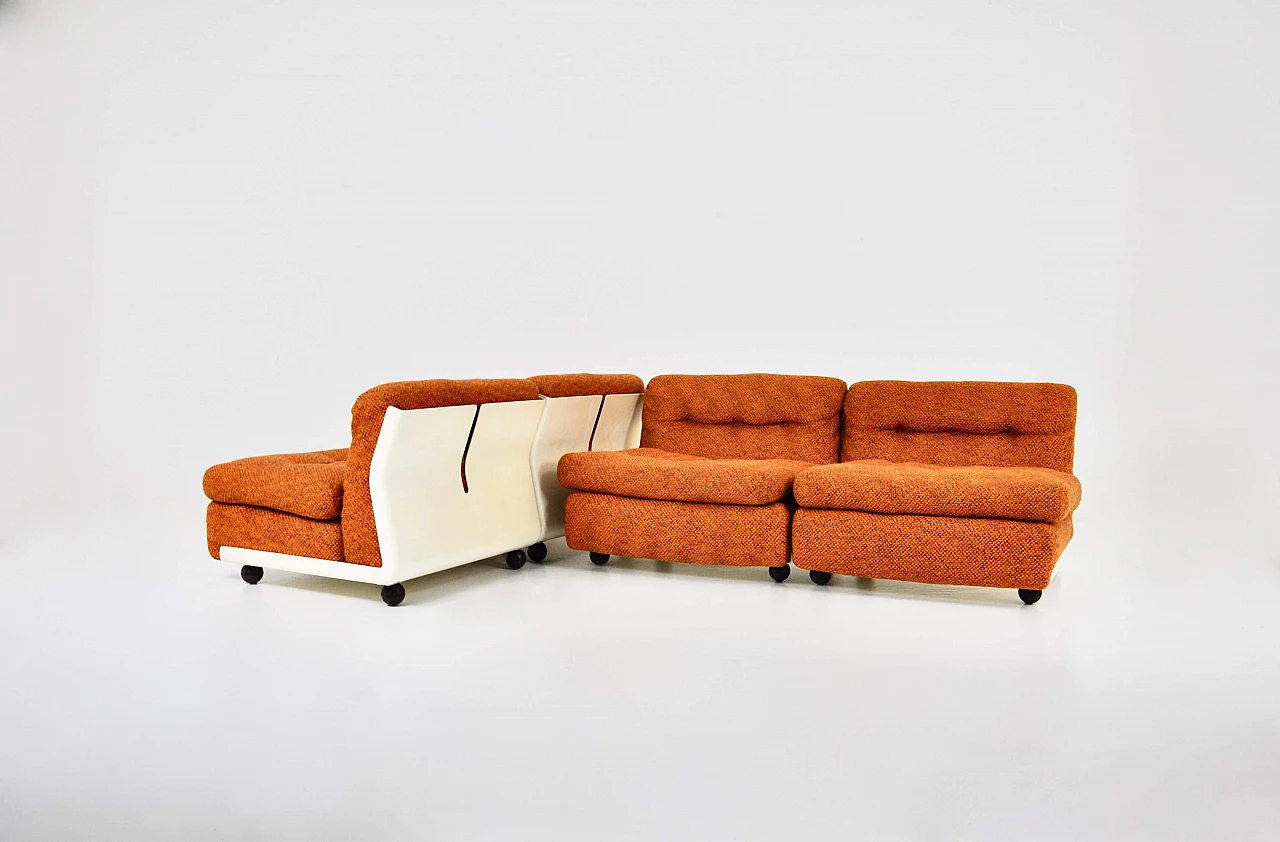 4 Amanta armchairs by Mario Bellini for C&B Italia, 1960s 7