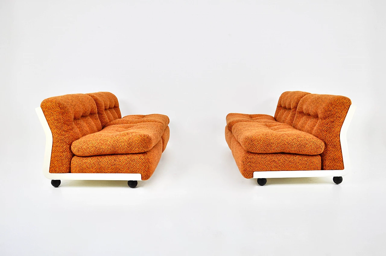 4 Amanta armchairs by Mario Bellini for C&B Italia, 1960s 9