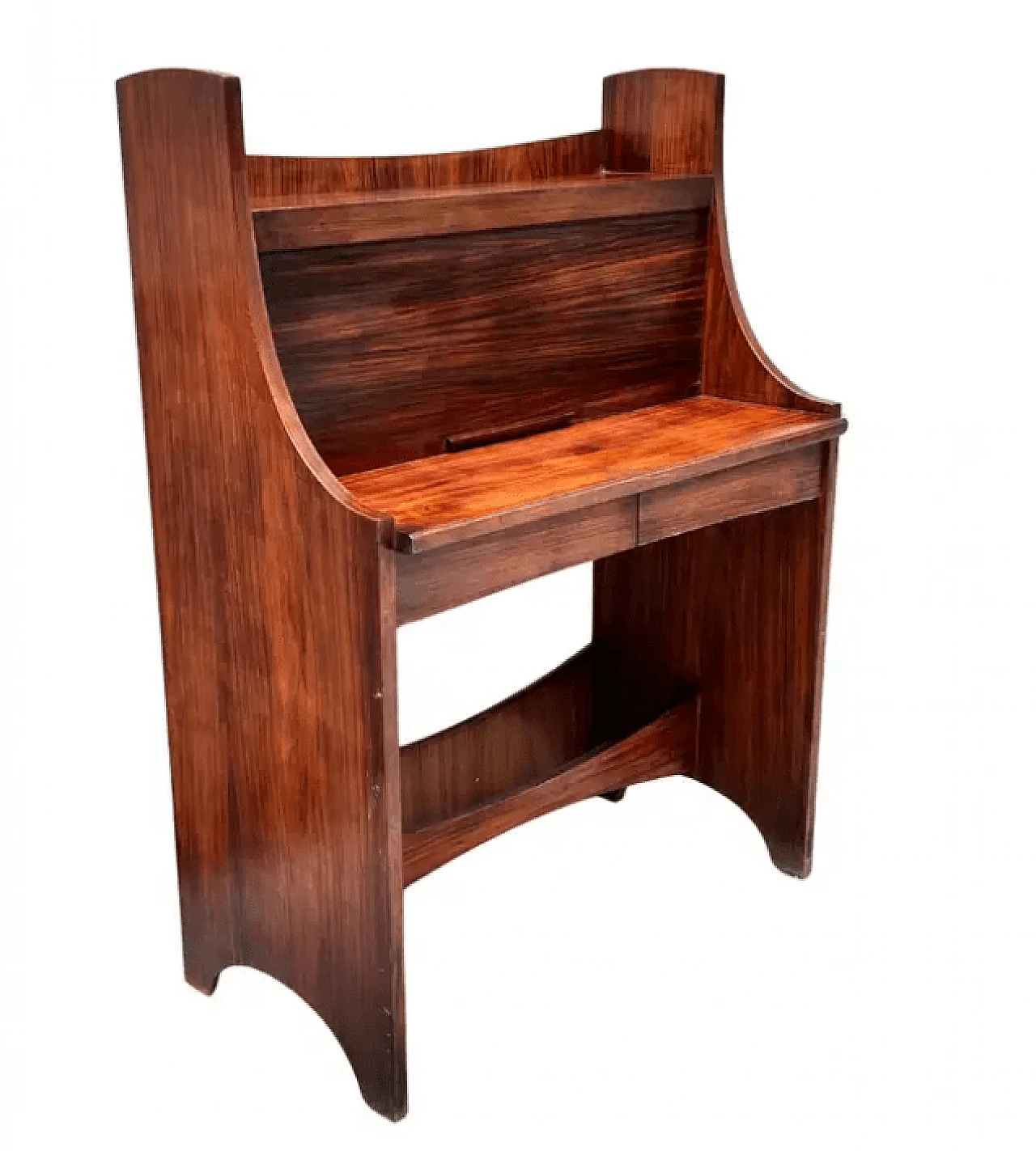 Rosewood writing desk in the style of G. Frattini, 1960s 1