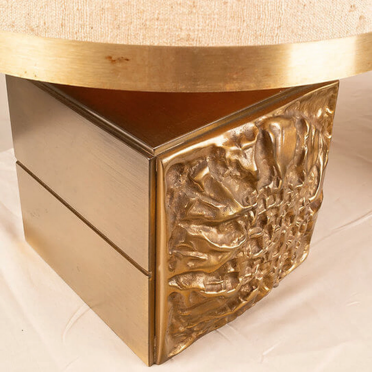 Pair of Brutalist Lamps by Luciano Frigerio for Frigerio di Desio, 1970s 9