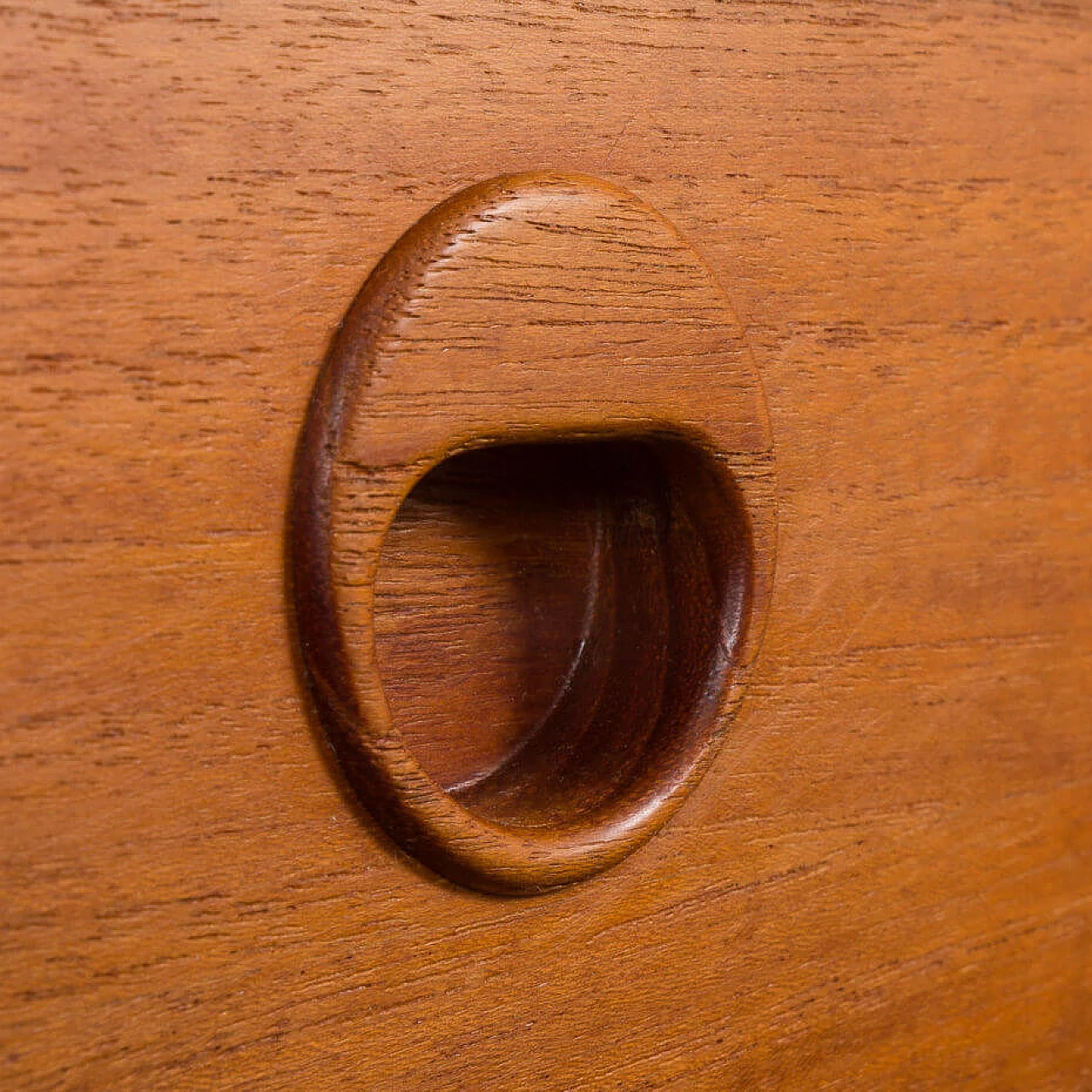 Libreria Ergo in teak con credenza e vetrina di John Texmon, anni '60 20