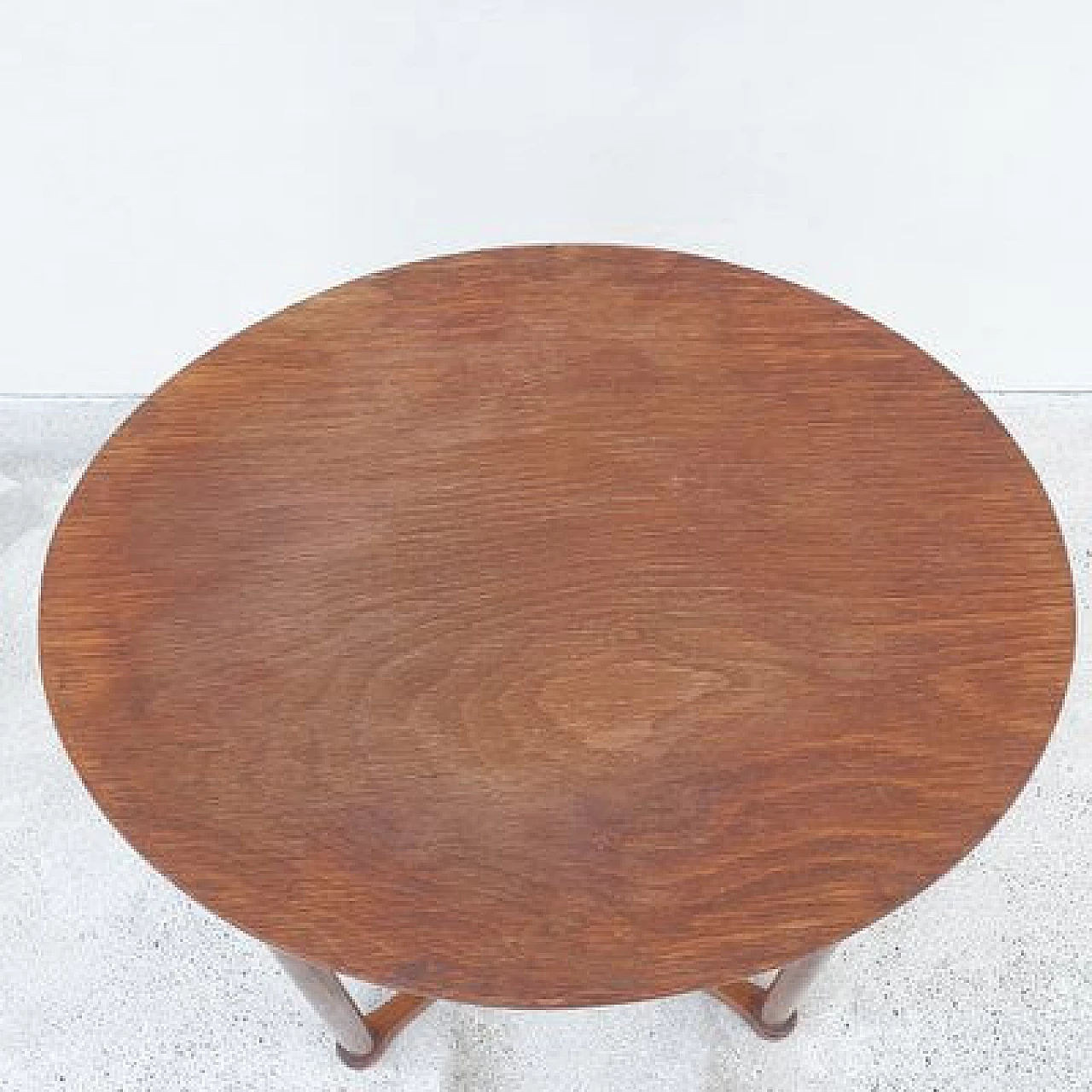 Tavolino ovale in legno di Josef Hoffmann per J. & J. Kohn, inizio '900 4