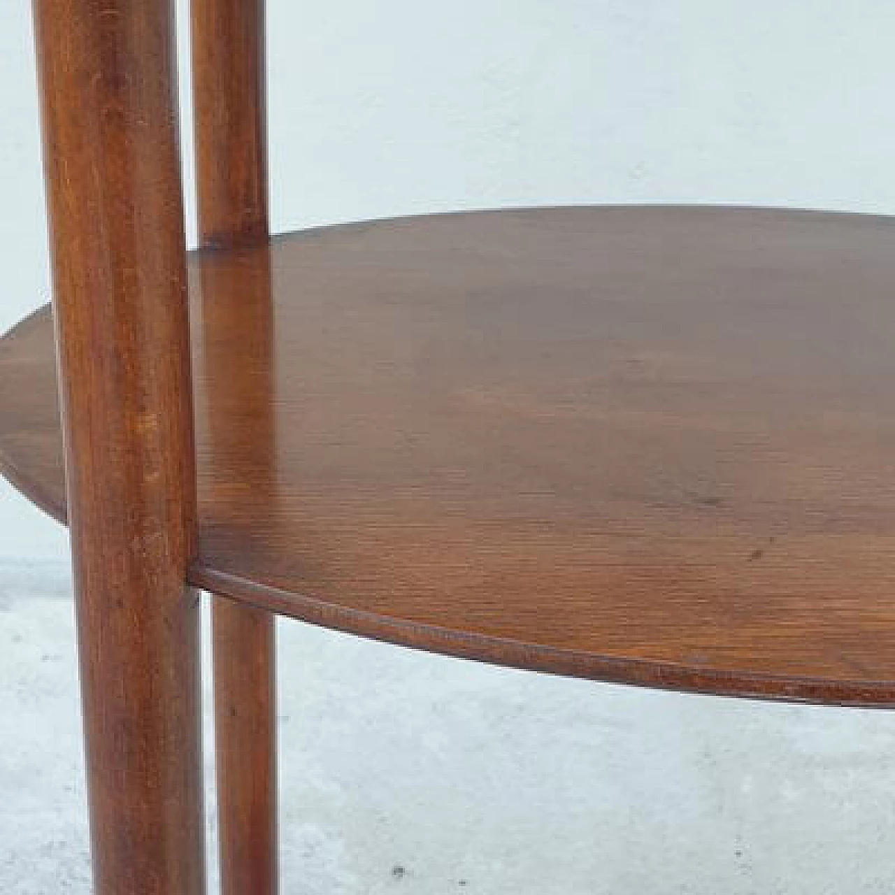 Tavolino ovale in legno di Josef Hoffmann per J. & J. Kohn, inizio '900 7