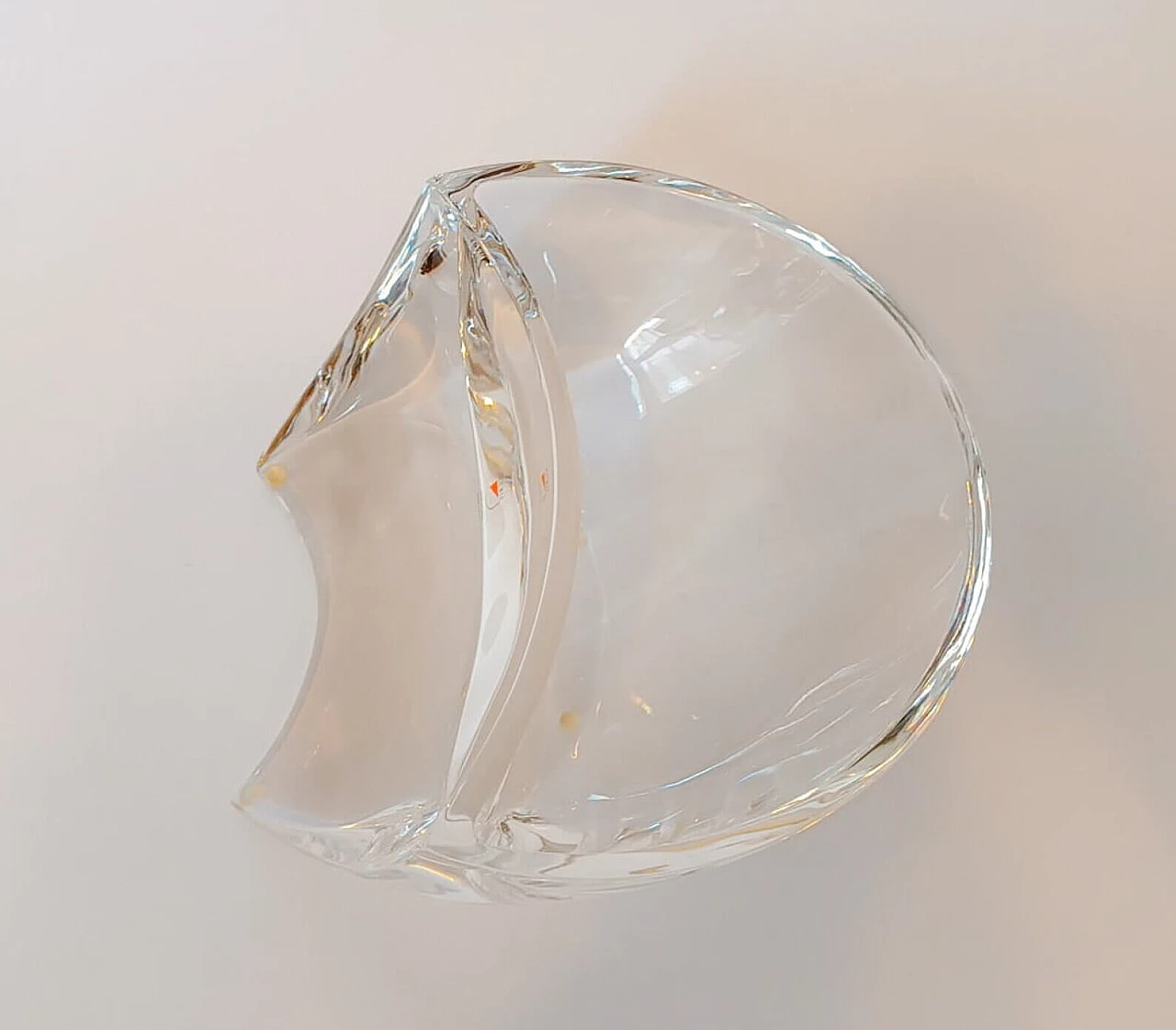 Centrotavola in cristallo di Angelo Mangiarotti per Cristalleria Colle, anni '90 5
