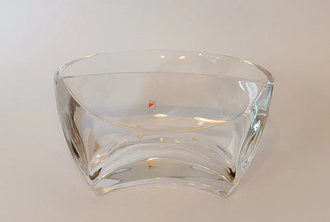 Centrotavola in cristallo di Angelo Mangiarotti per Cristalleria Colle, anni '90 6