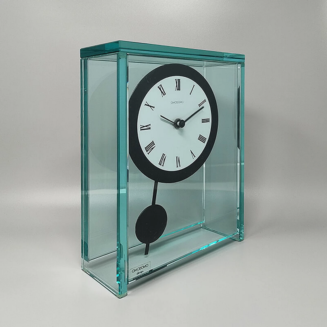 Omodomo crystal pendulum clock, 1970s 3
