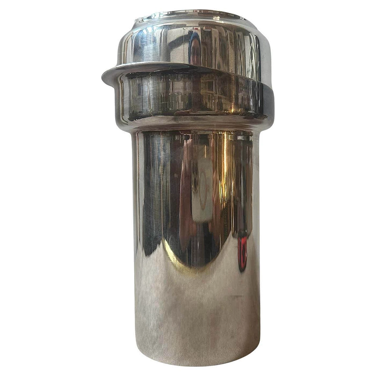 Silver-plated cocktail shaker by Lino Sabattini for Sabattini Argenteria, 1980s 1