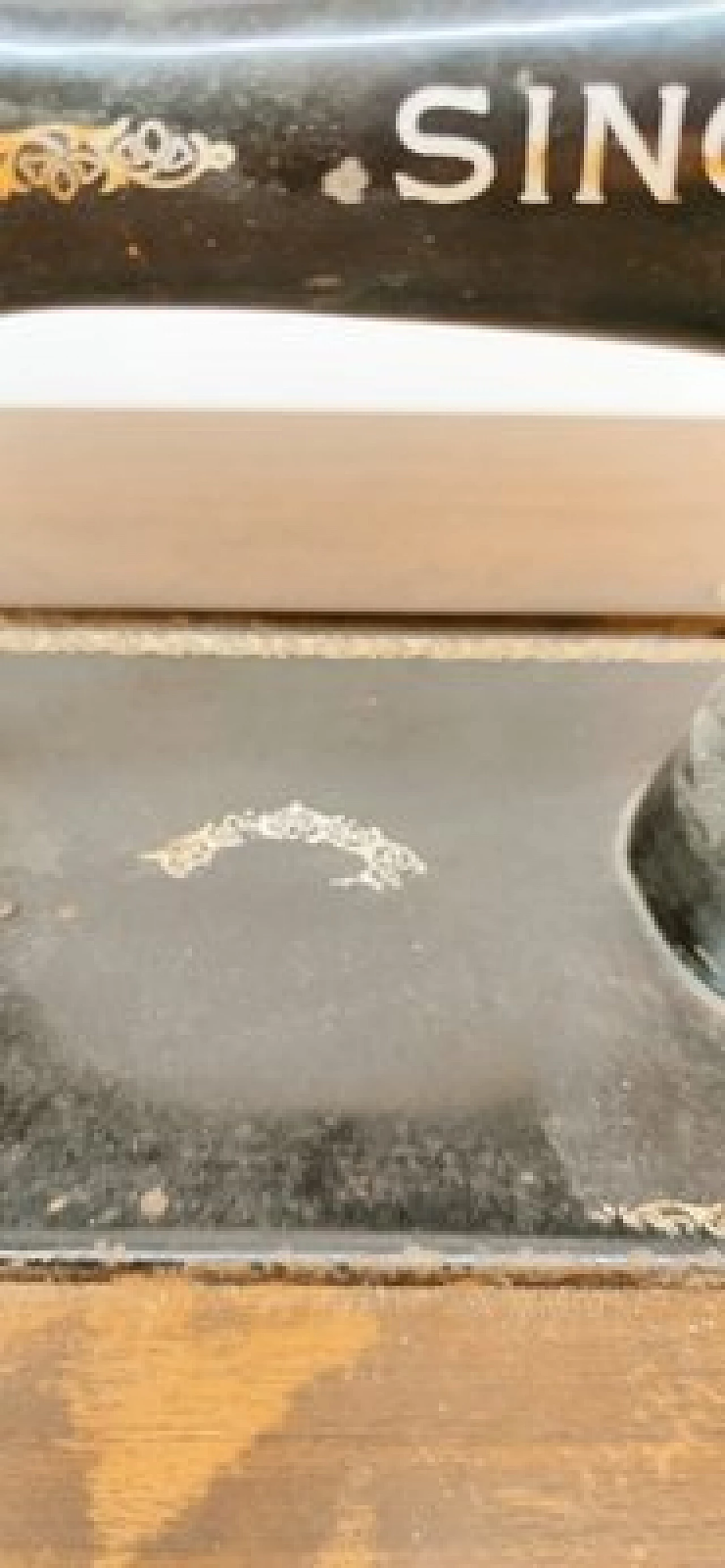 Macchina da cucire Singer in ghisa e noce, fine '800 16