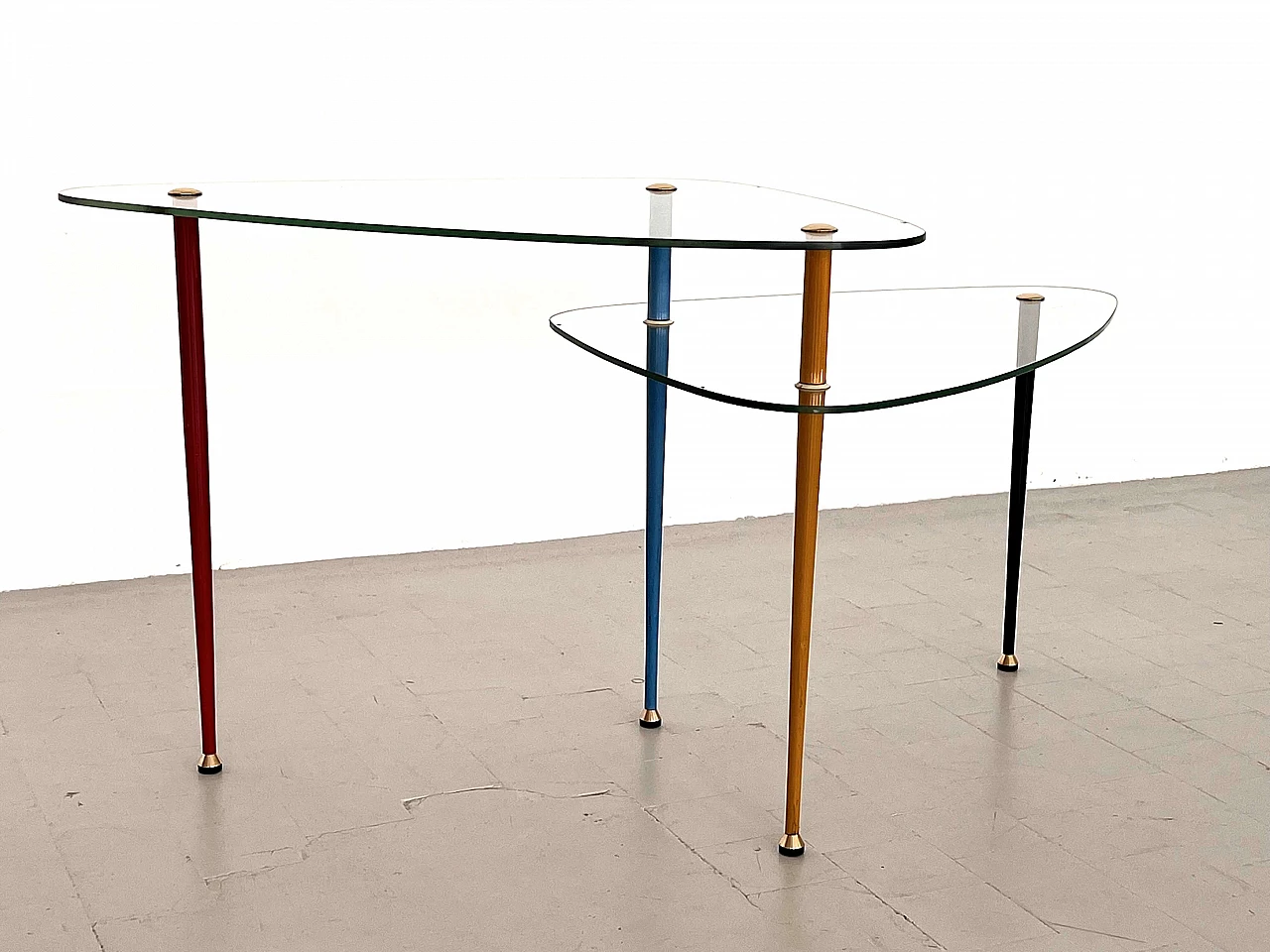 Arlecchino coffee table by Edoardo Paoli for Vitrex, 1960s 2