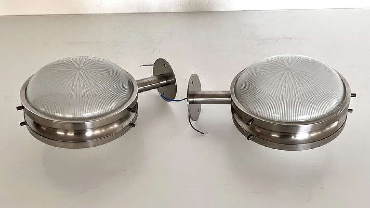 Coppia di lampade da parete Gamma di Sergio Mazza per Artemide Italy, anni '60 7
