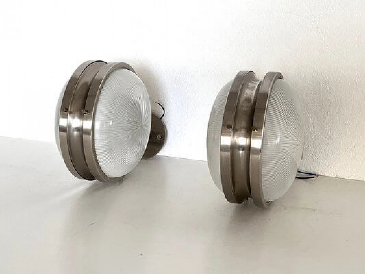 Coppia di lampade da parete Gamma di Sergio Mazza per Artemide Italy, anni '60 13