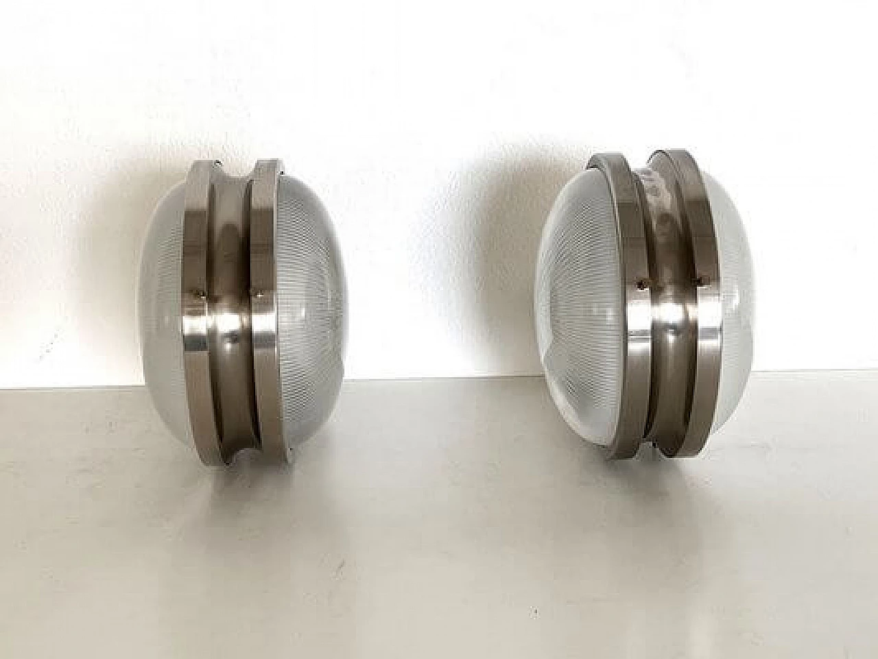 Coppia di lampade da parete Gamma di Sergio Mazza per Artemide Italy, anni '60 14