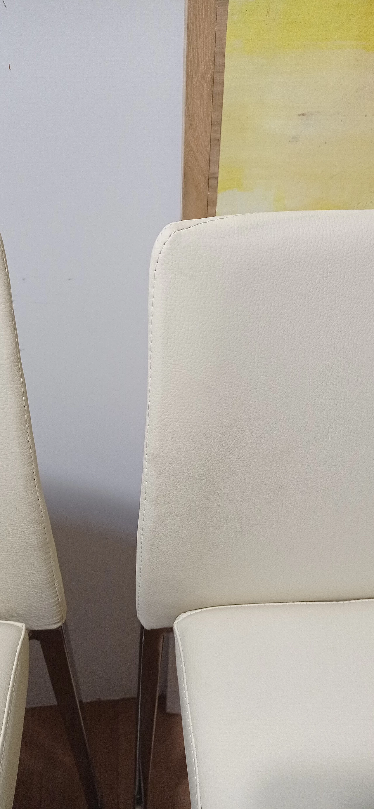 3 Sgabelli Brand 912 in pelle martellata beige di Martin Ballendat per Tonon 35