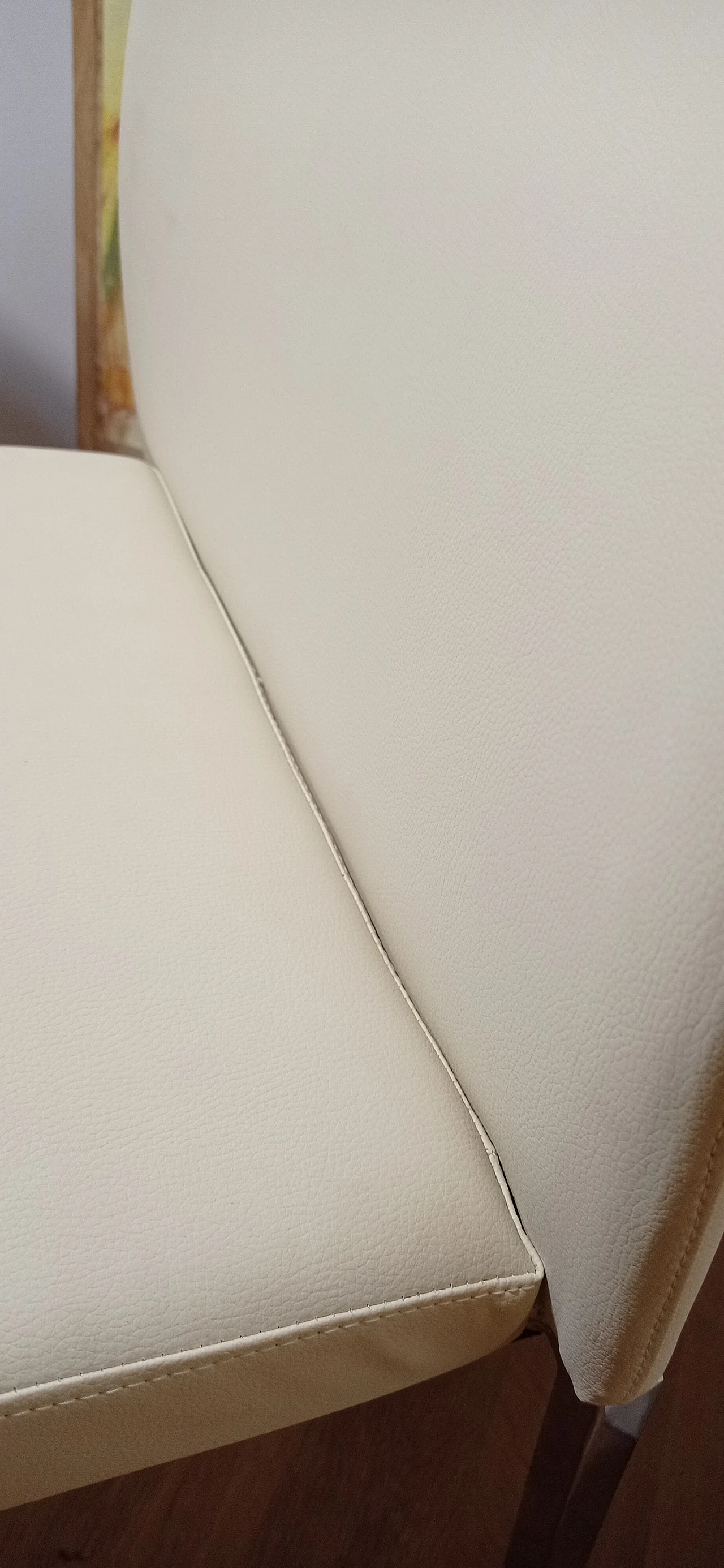 3 Sgabelli Brand 912 in pelle martellata beige di Martin Ballendat per Tonon 78