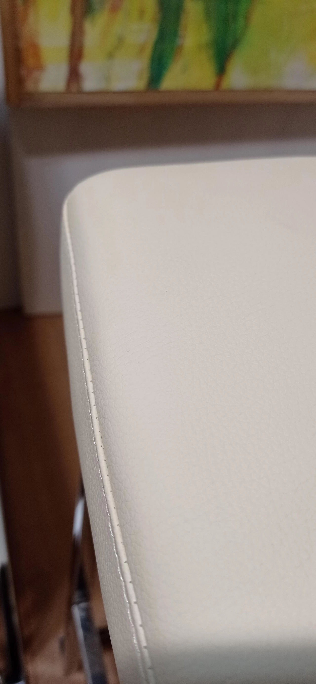 3 Sgabelli Brand 912 in pelle martellata beige di Martin Ballendat per Tonon 99