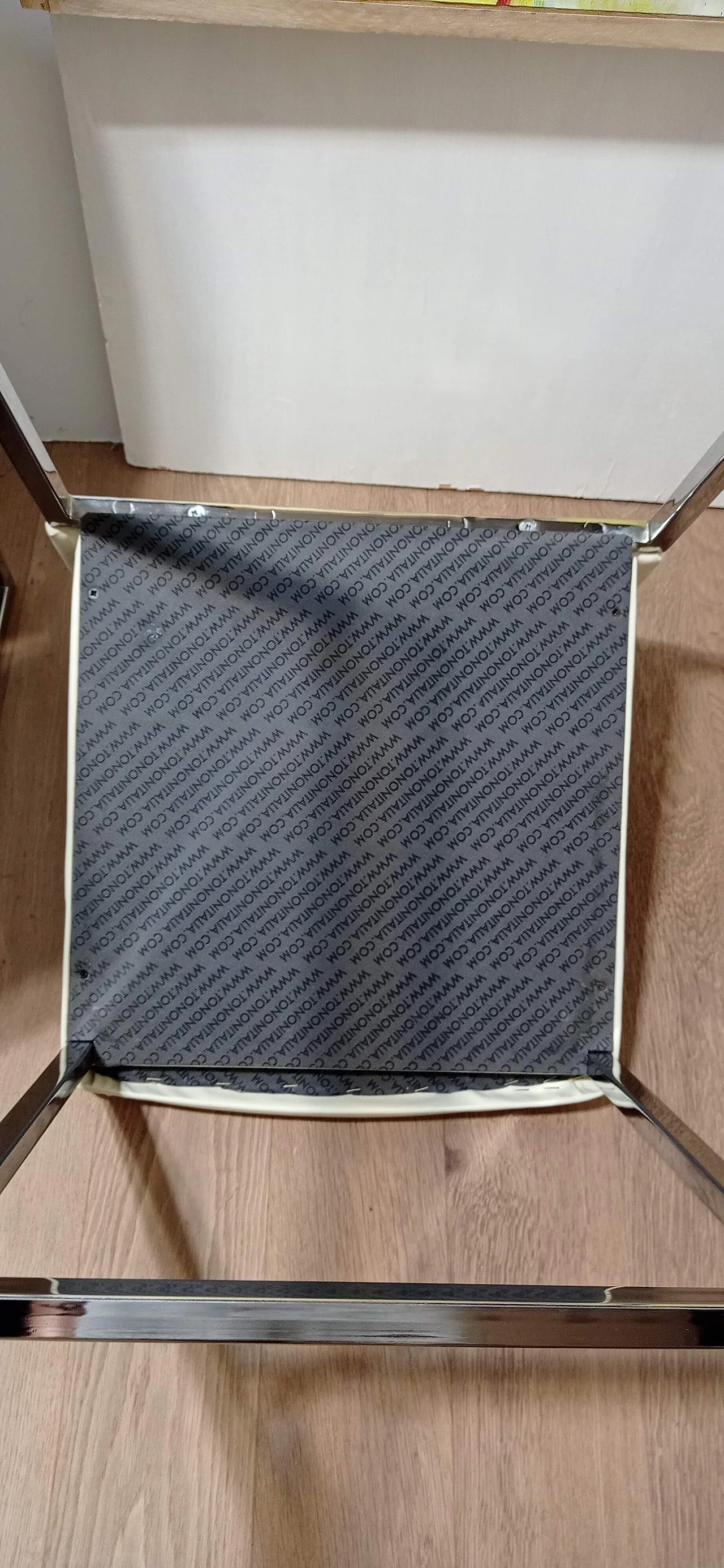 3 Sgabelli Brand 912 in pelle martellata beige di Martin Ballendat per Tonon 130