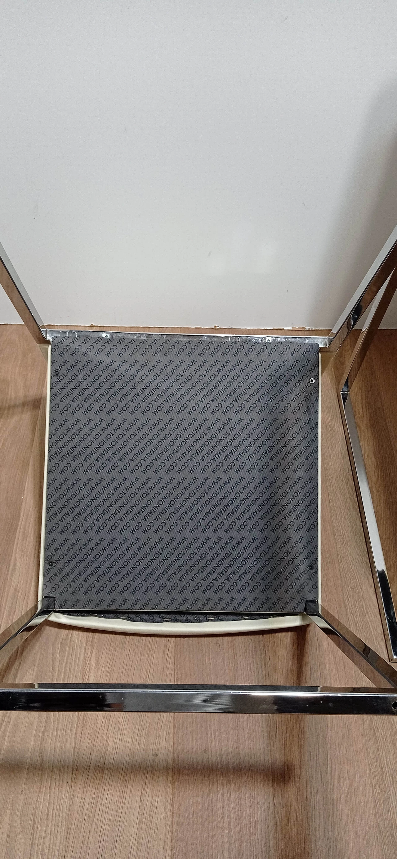 3 Sgabelli Brand 912 in pelle martellata beige di Martin Ballendat per Tonon 134