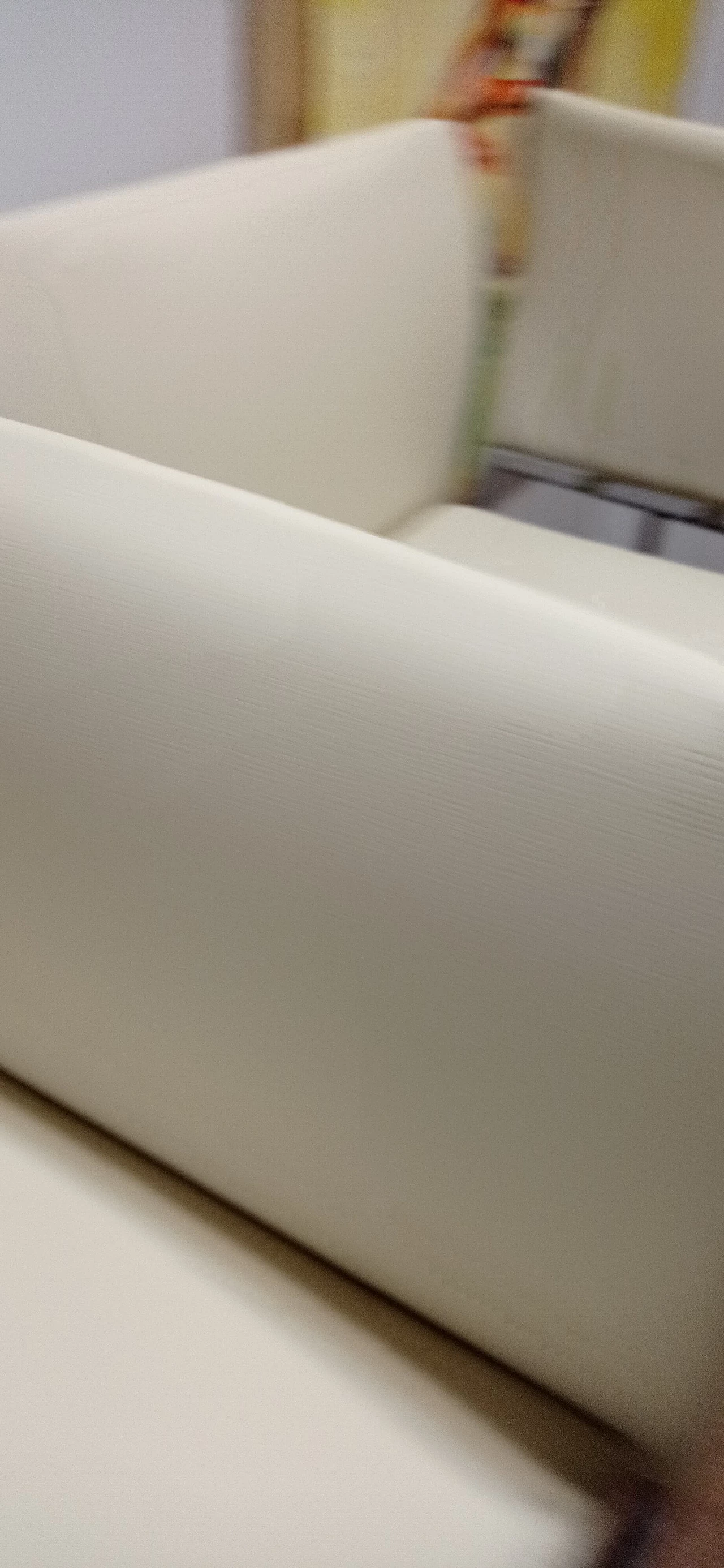 3 Sgabelli Brand 912 in pelle martellata beige di Martin Ballendat per Tonon 159