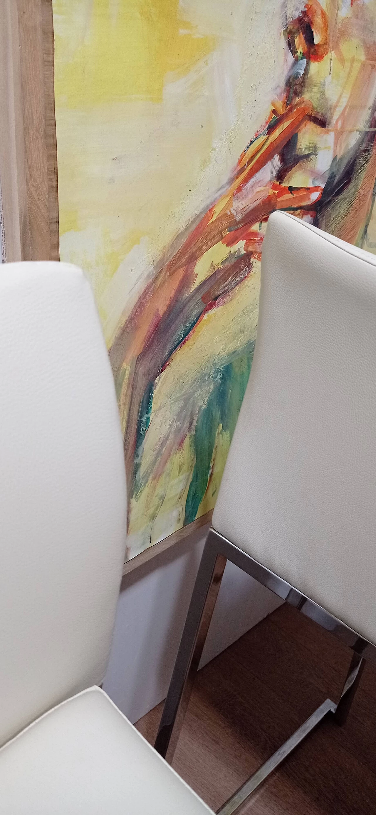 3 Sgabelli Brand 912 in pelle martellata beige di Martin Ballendat per Tonon 162