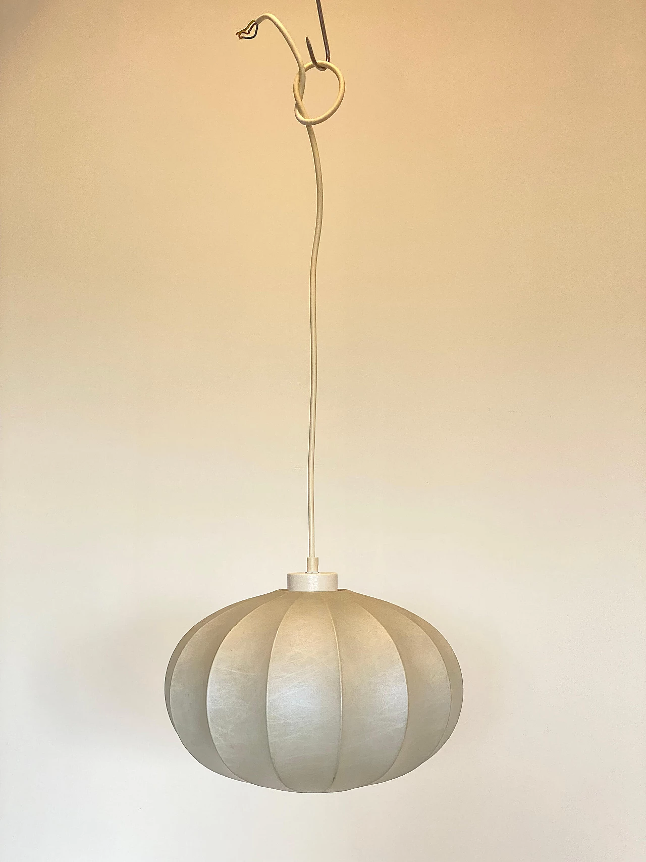 Lampadario Cocoon, anni '70 3
