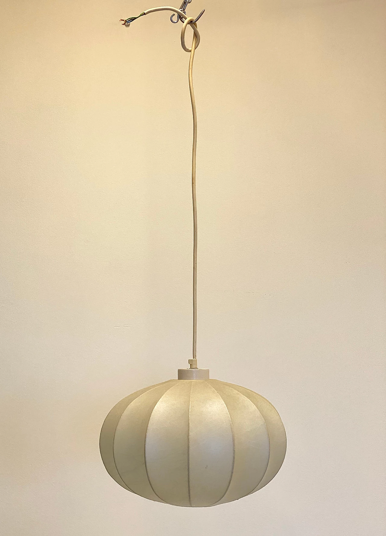 Lampadario Cocoon, anni '70 7