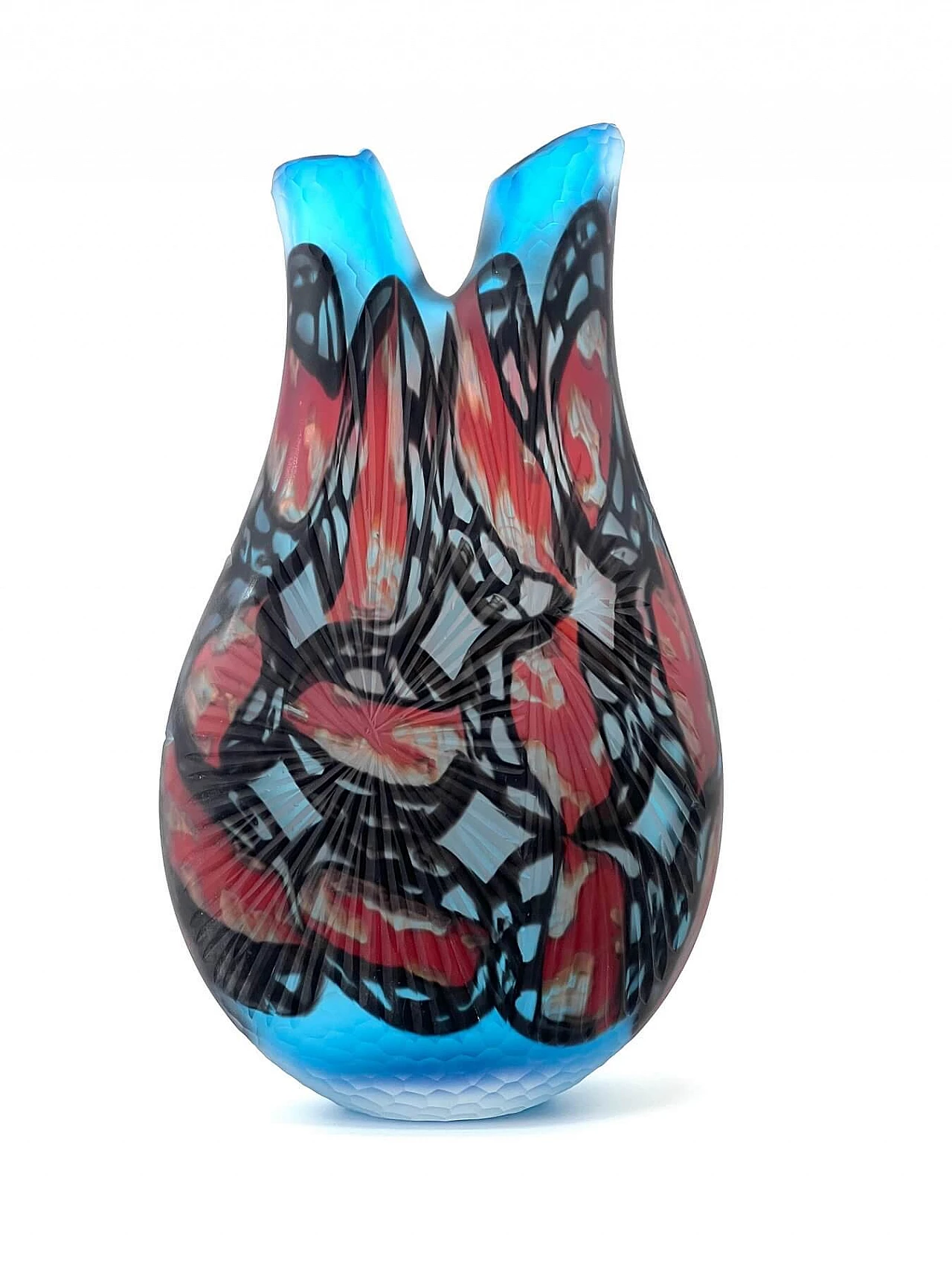 Vaso in vetro di Murano di Afro Celotto 1