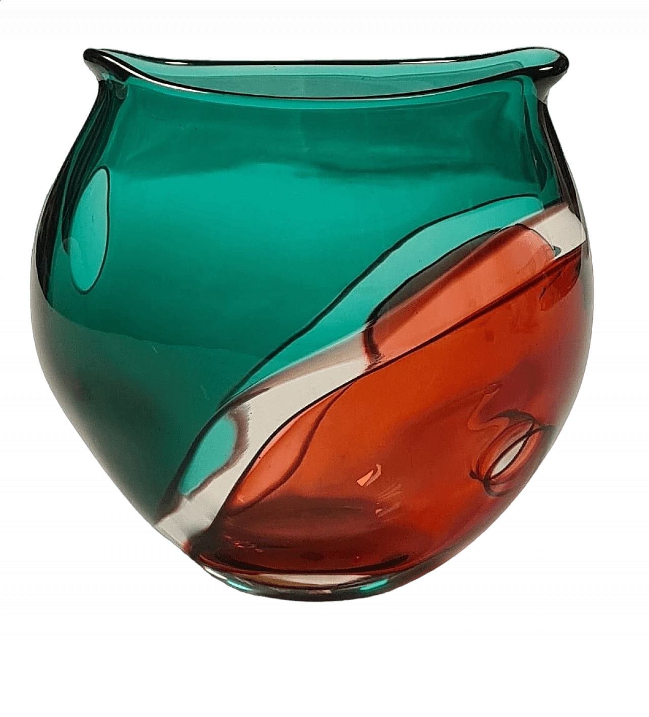 Vaso Carnevale di Archimede Seguso, anni '80 12