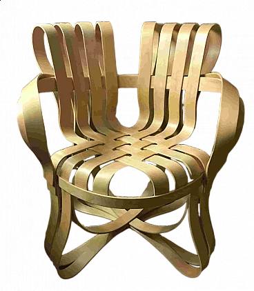 Cross Check bentwood armchair by Frank Gehry for Knoll USA, 1990s
