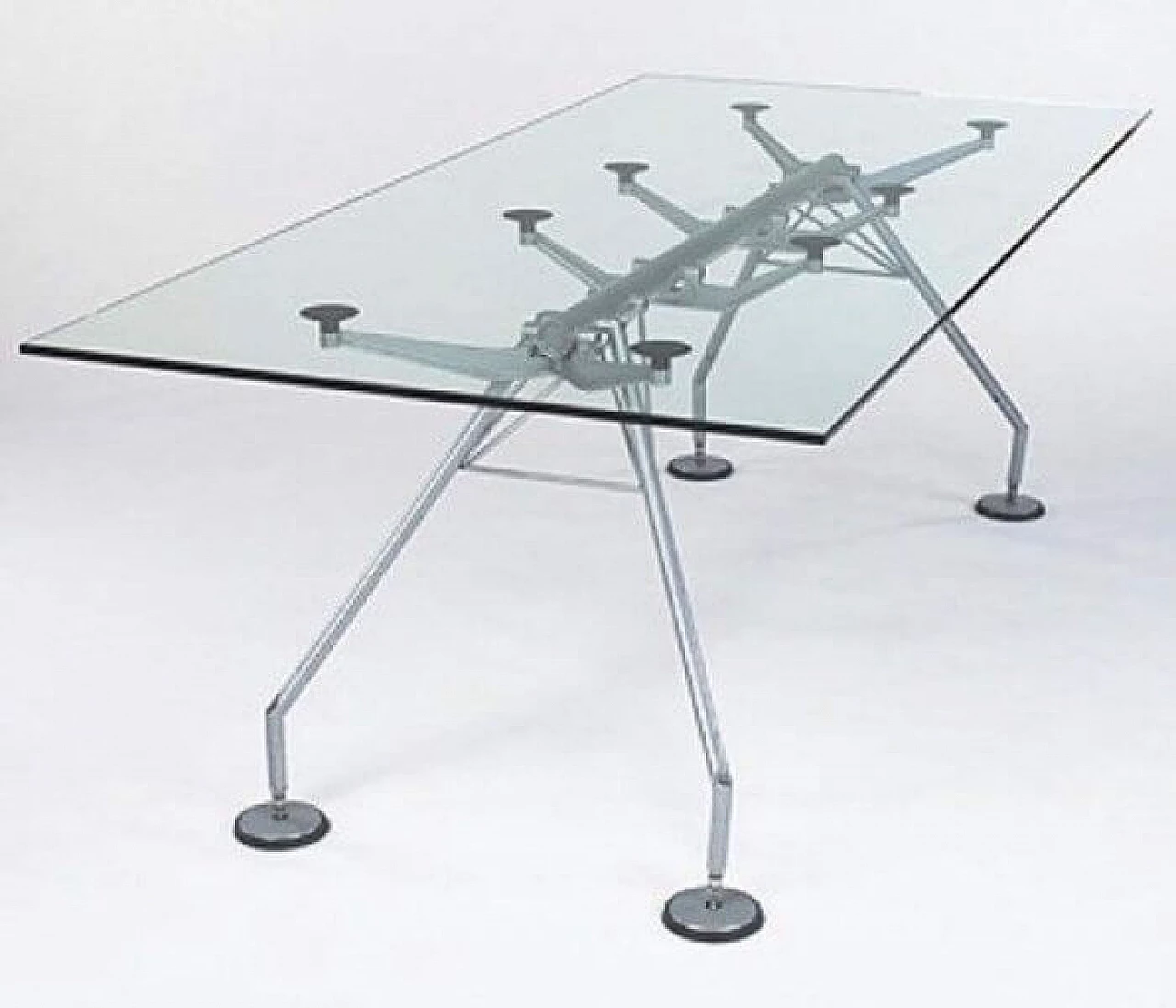 Nomos table by Norman Foster for Tecno, 1980s 7