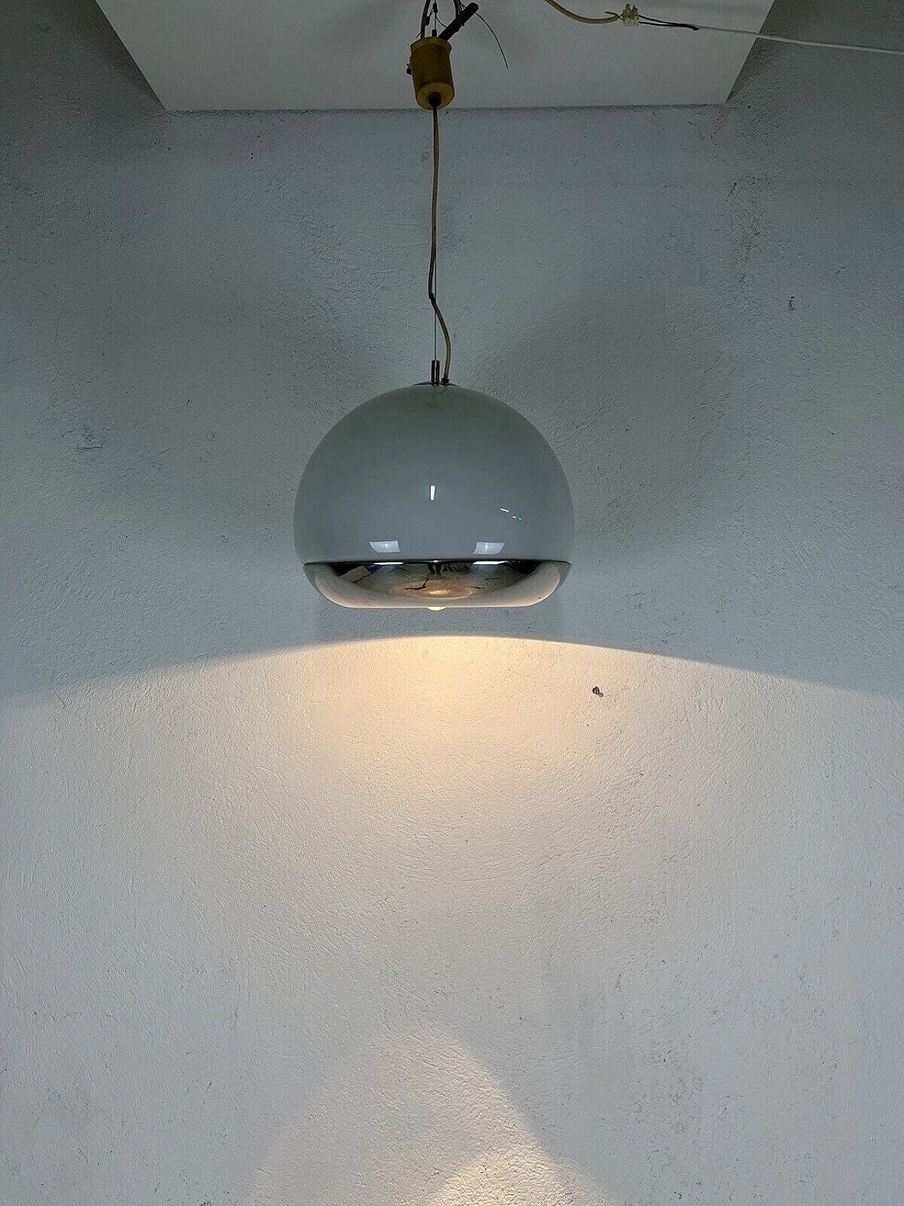 Hanging lamp by De Martini, Fois and Falconi for Reggiani, 1970s 5