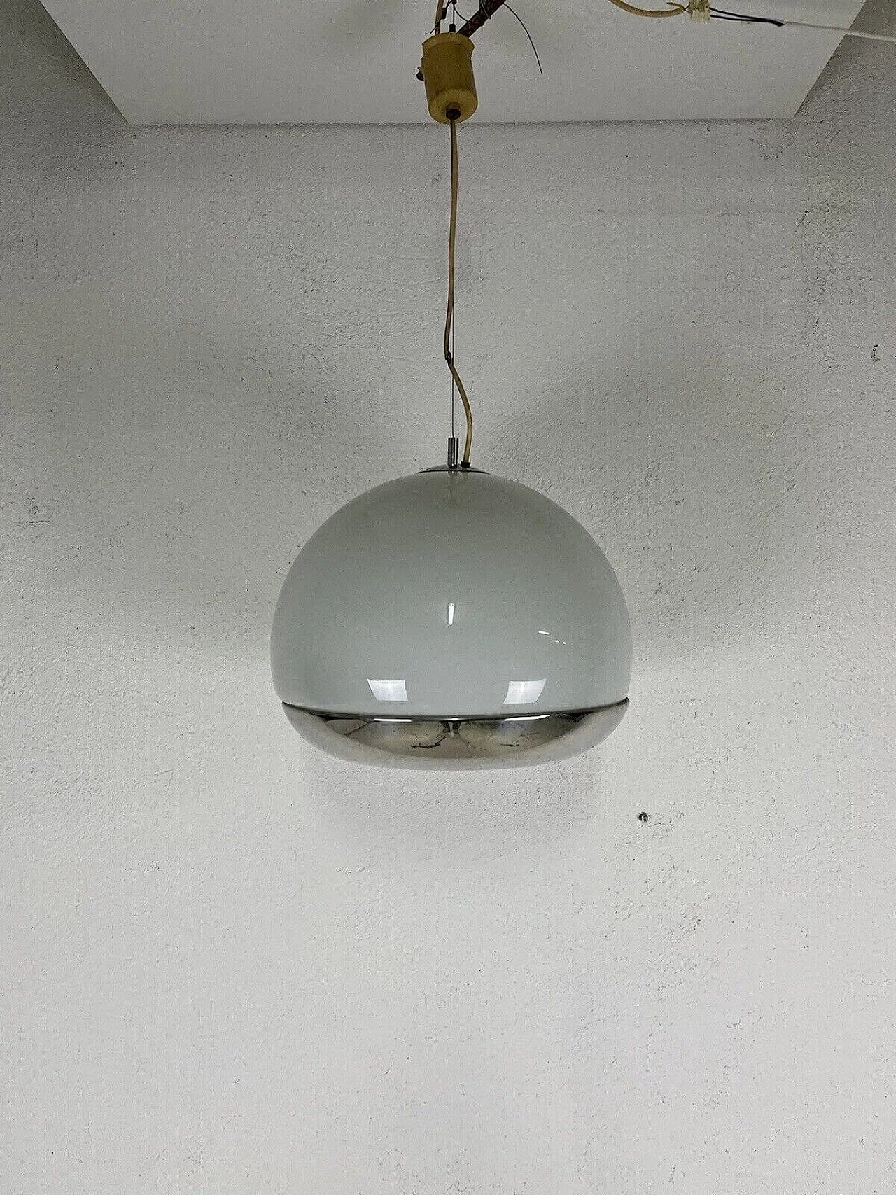 Hanging lamp by De Martini, Fois and Falconi for Reggiani, 1970s 8