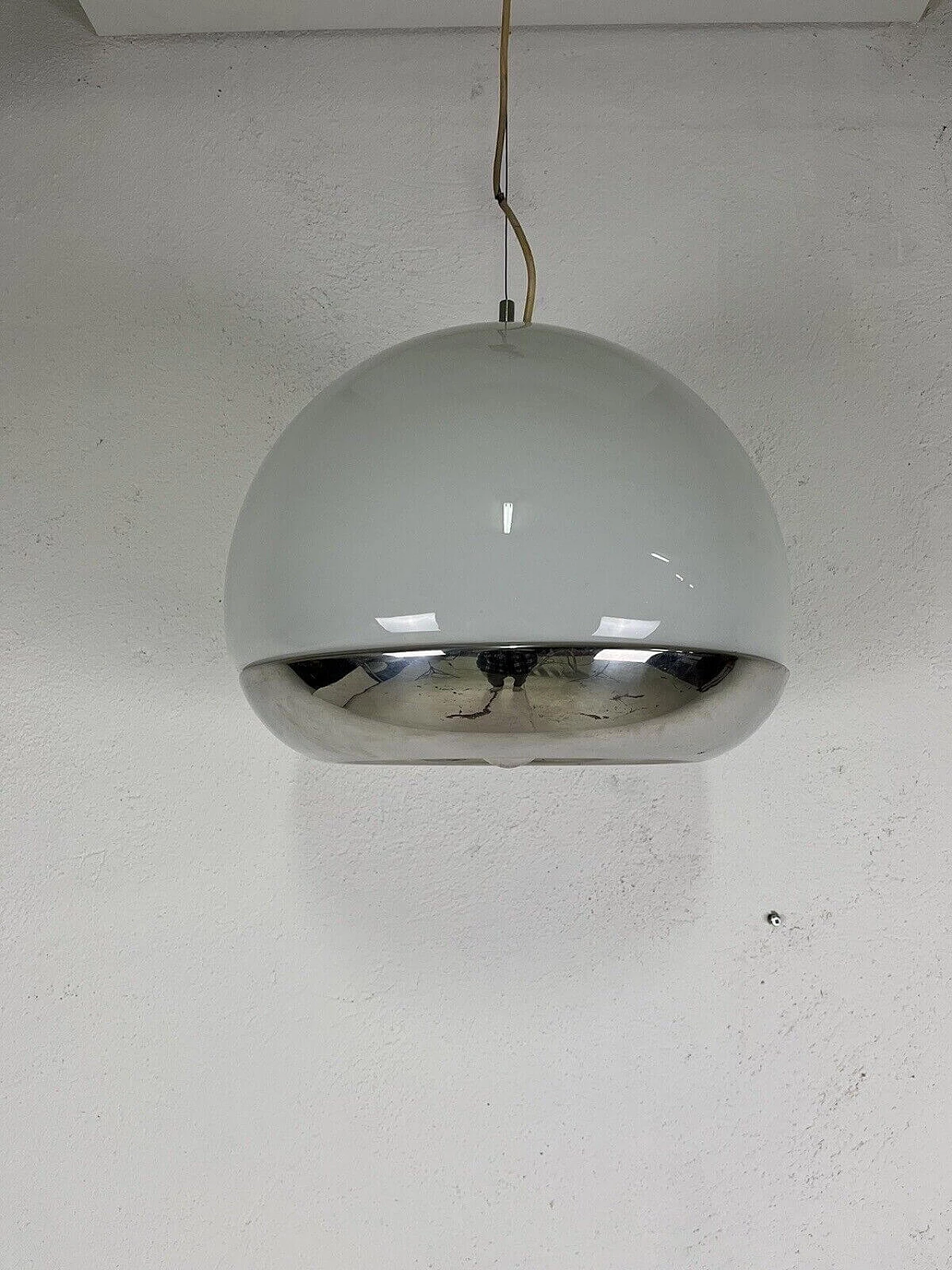 Hanging lamp by De Martini, Fois and Falconi for Reggiani, 1970s 9