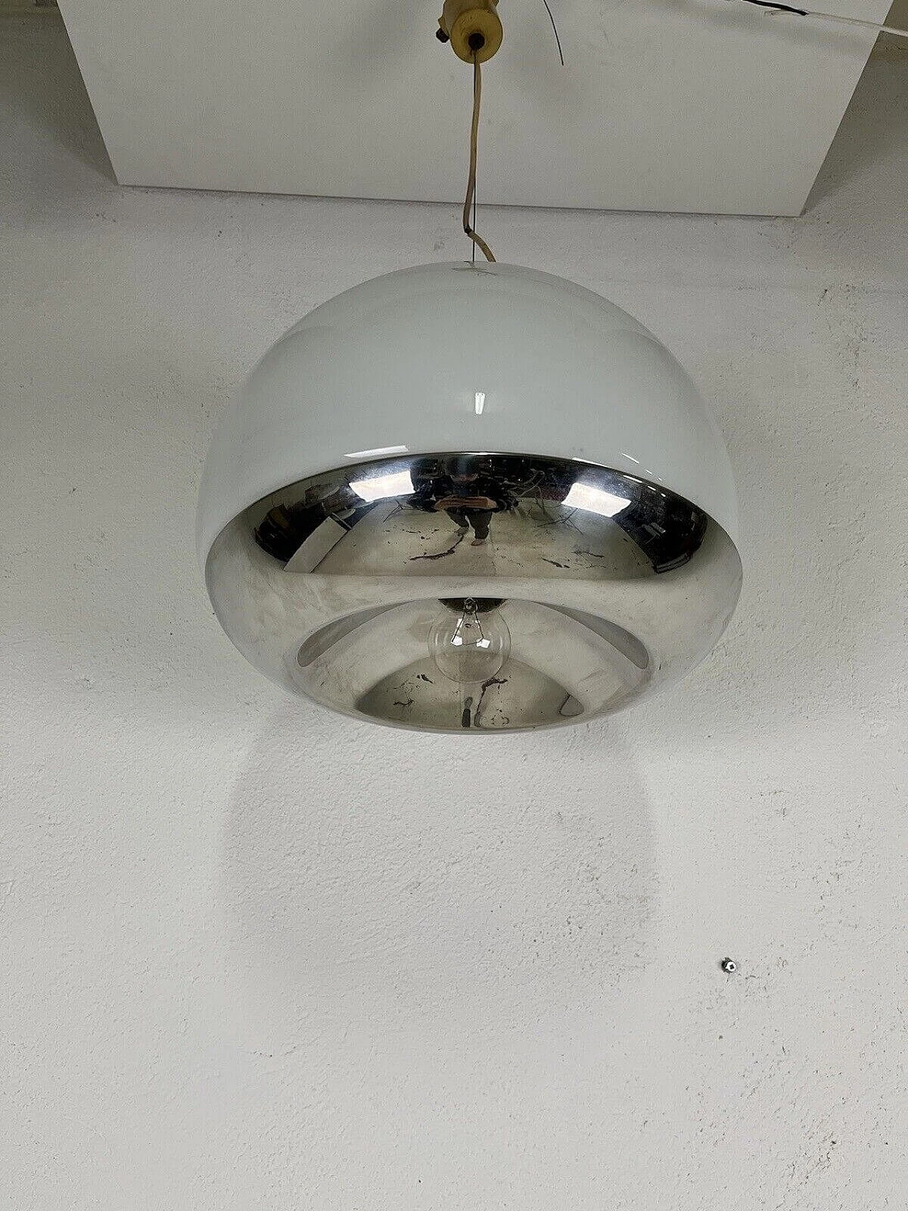 Hanging lamp by De Martini, Fois and Falconi for Reggiani, 1970s 10