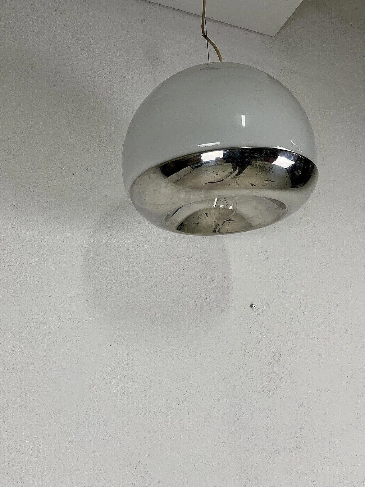 Hanging lamp by De Martini, Fois and Falconi for Reggiani, 1970s 11