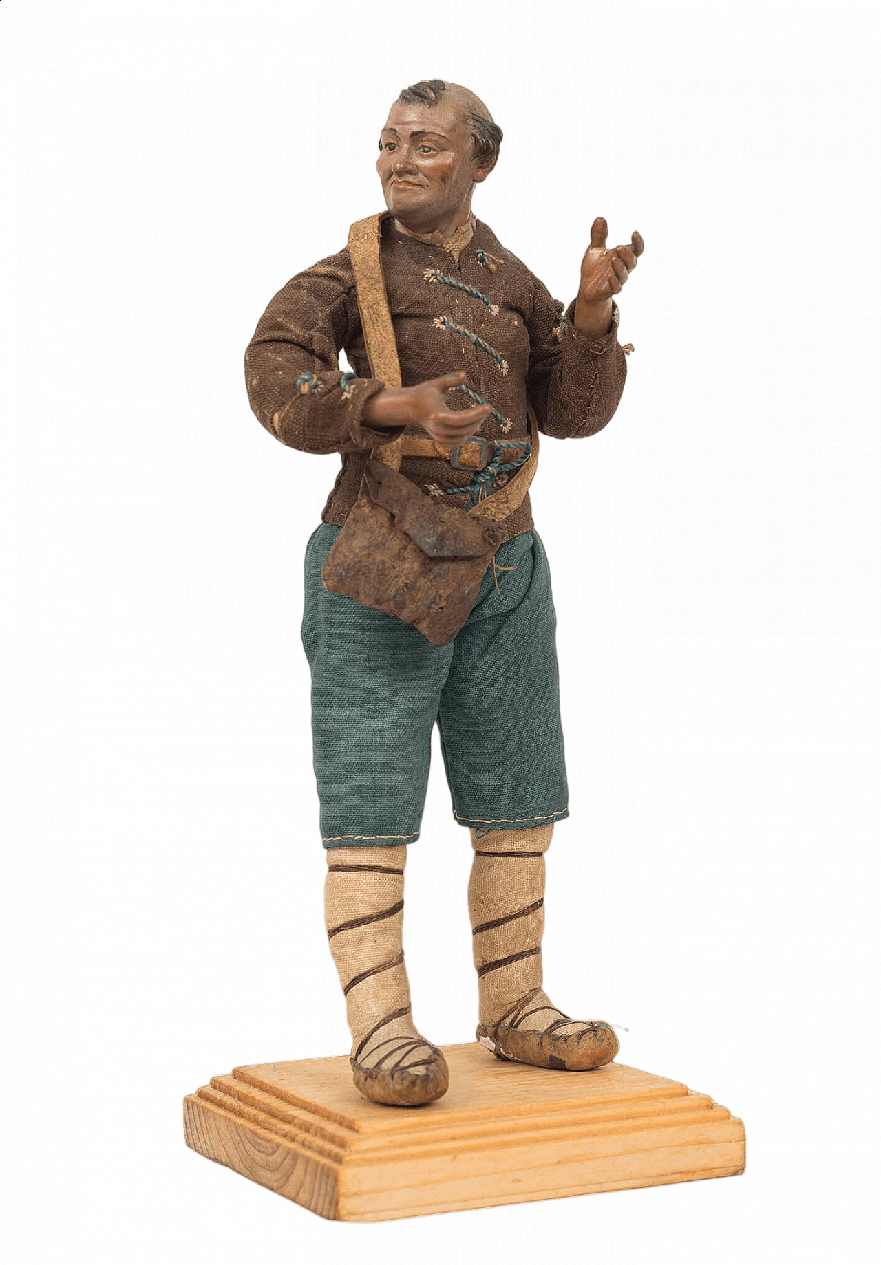 Statuina di pastore napoletano, fine '700 4