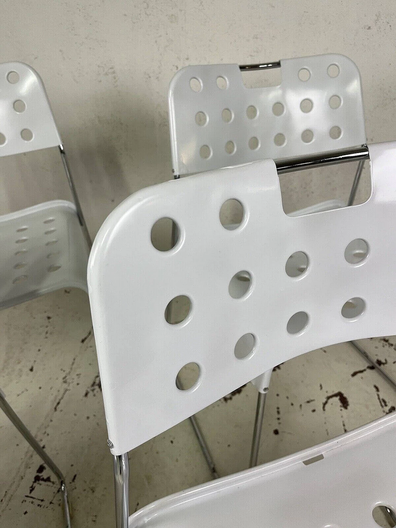 4 Omstak chairs by Rodney Kinsman for Bieffeplast, 1970s 11