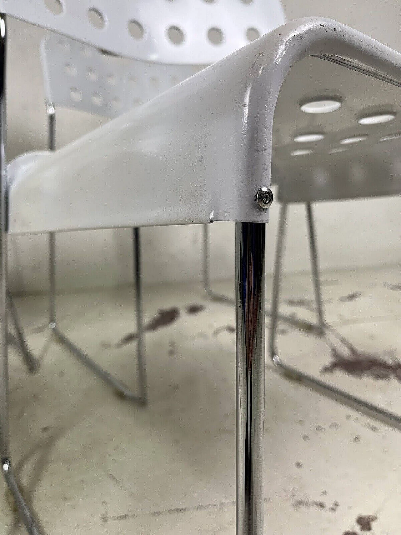 4 Omstak chairs by Rodney Kinsman for Bieffeplast, 1970s 13