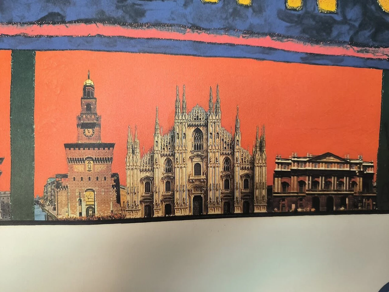 Stefano Pizzi, manifesto di promozione turistica di Milano, anni '80 3