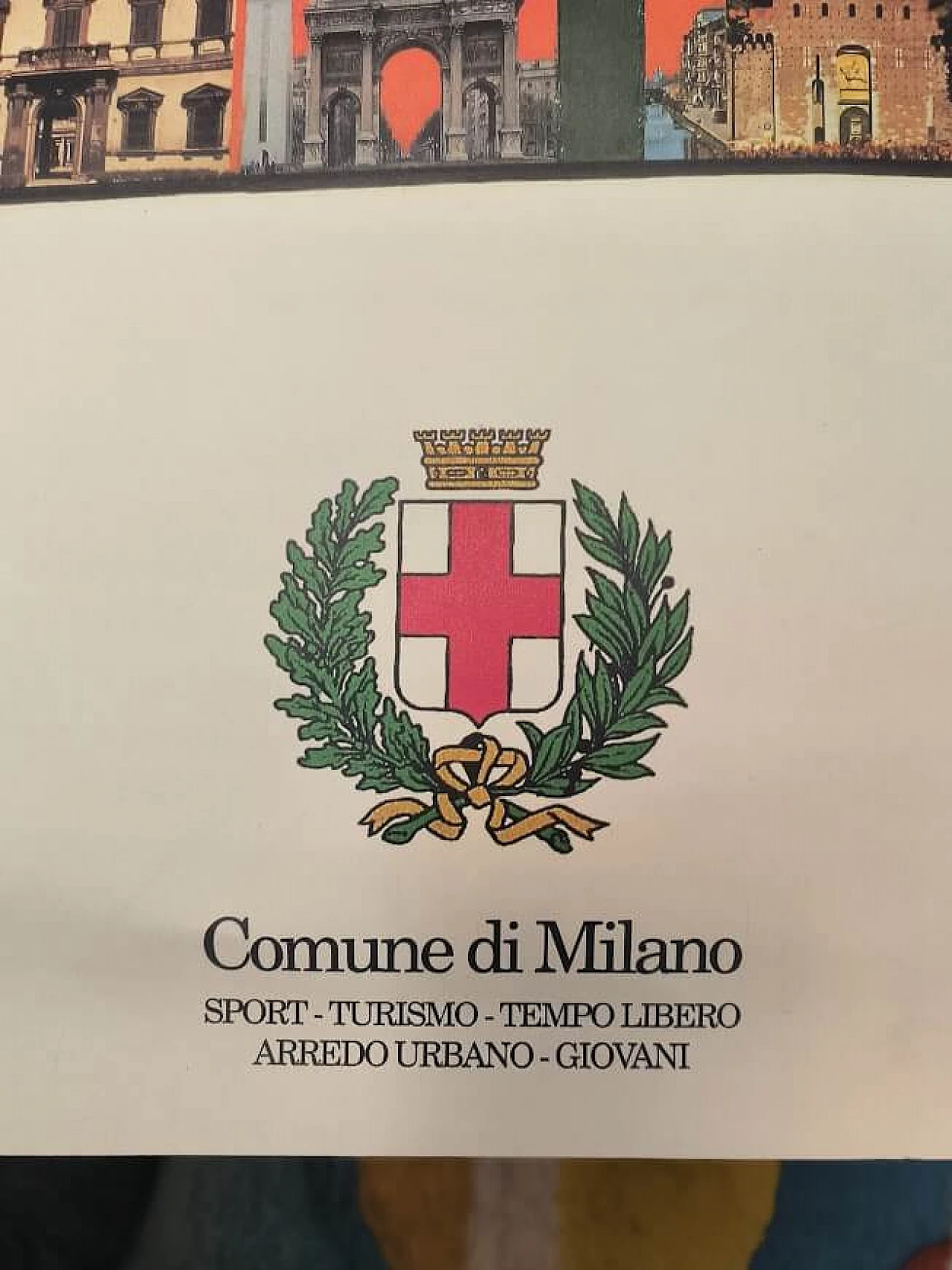 Stefano Pizzi, manifesto di promozione turistica di Milano, anni '80 4