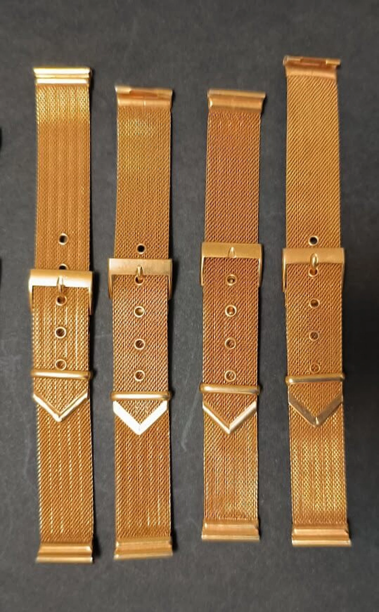 Plated wristwatch strap, 1950s 2