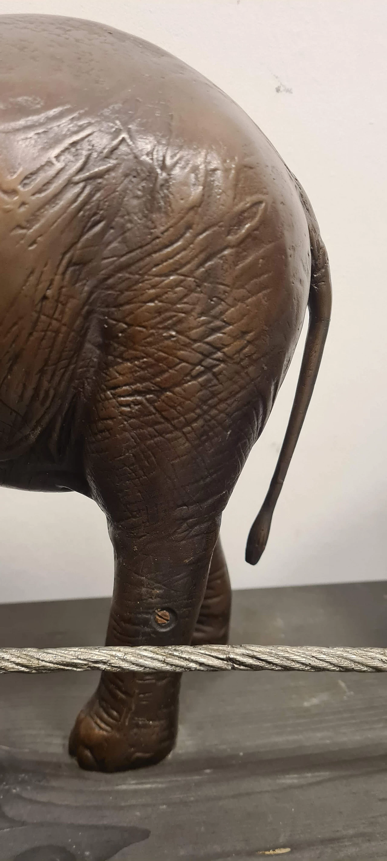 Valeriano Trubbiani, elephant, bronze and aluminum sculpture, 1981 8