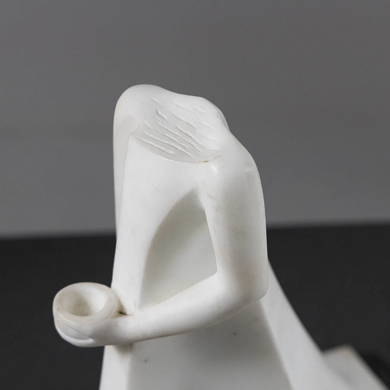 Sofy 07, human figure, stone sculpture, 2000s 7