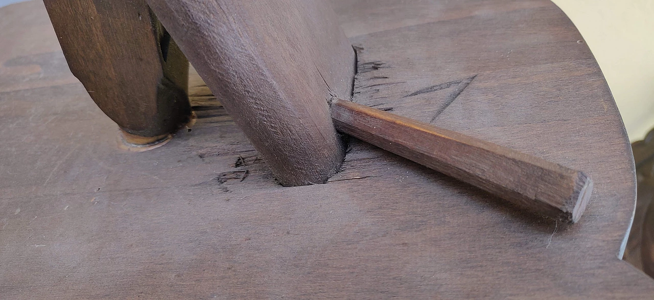 Componenti d'arredo in legno massello, anni '60 11