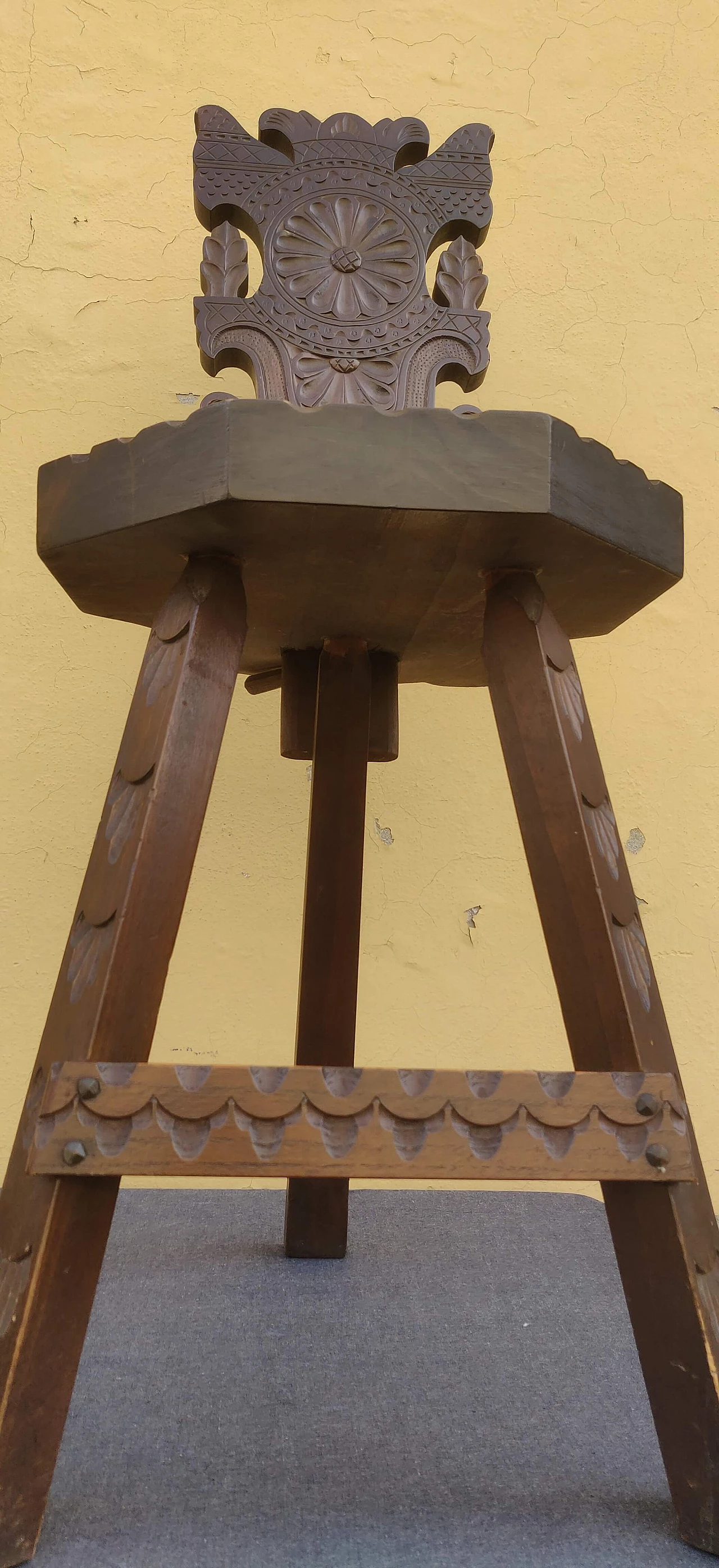 Componenti d'arredo in legno massello, anni '60 12