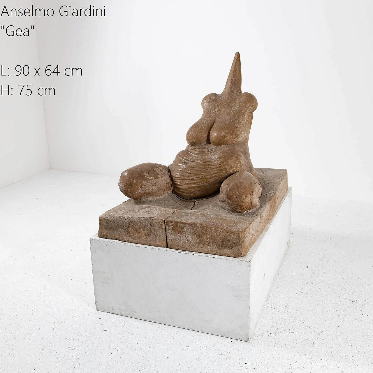 Anselmo Giardini, Gea, scultura in terracotta, 1978 3