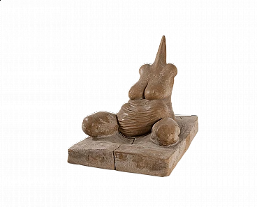 Anselmo Giardini, Gea, scultura in terracotta, 1978