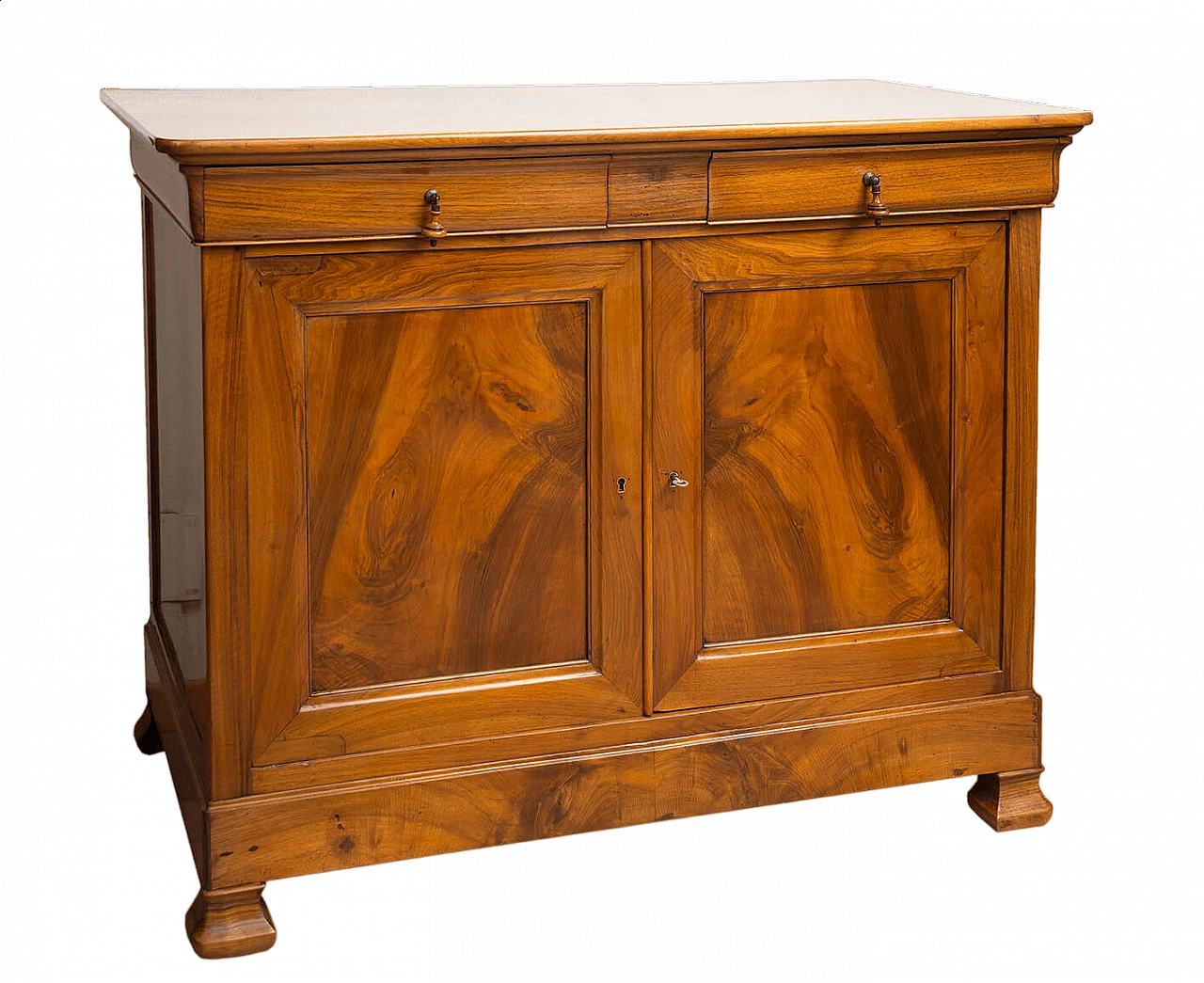 Solid walnut Louis Philippe two-door sideboard, 19th century 6