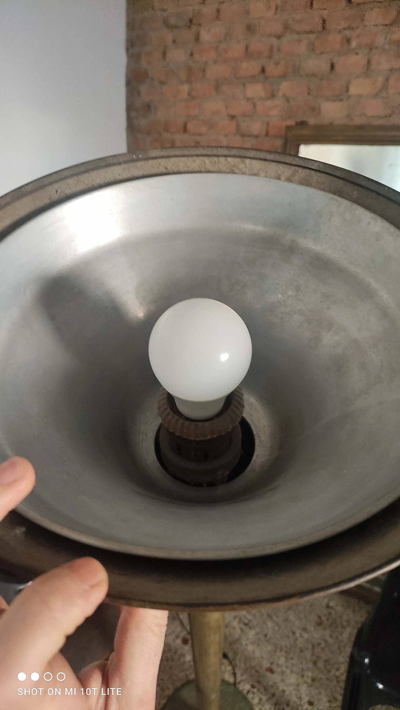 Luminator brass floor lamp by Marcello Piacentini, 1970s 7